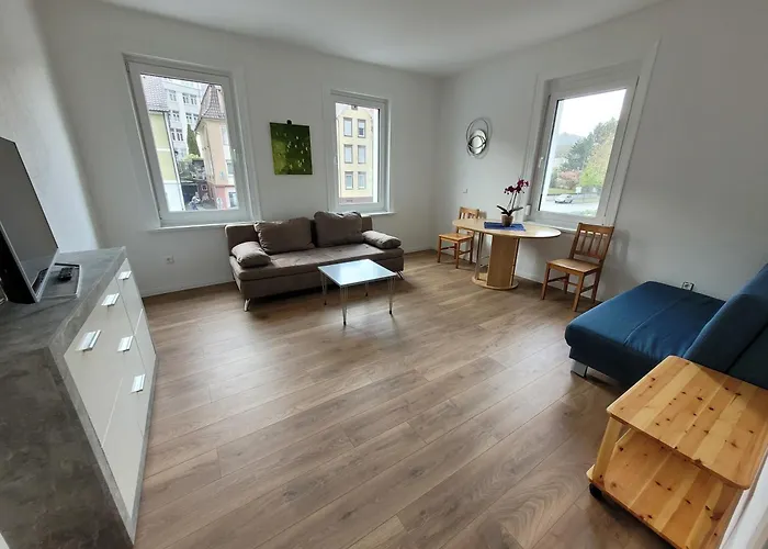 公寓 Schoene 3,5 Handwerkerwohnung Free Parking Gute Lage 阿尔伯斯塔特